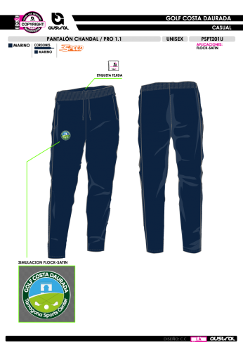 Pant. Chandal PRO 1.1 - Marino