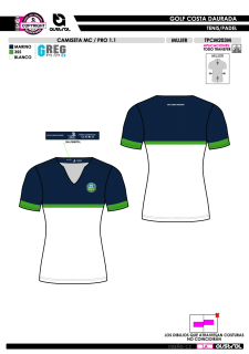 Camiseta MC PRO 1.1 - Marino 2