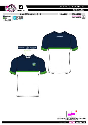 Camiseta MC PRO 1.1 - Marino