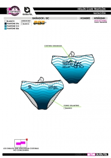 Bañador 8C - Azul 2