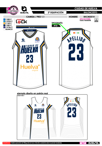 Camisa PRO 1.1 - 2º Equipación - Blanco