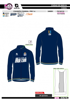 Chaq. Chándal PRO 1.6 - Marino 2