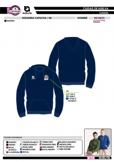 Sudadera Capucha IM - Marino 2