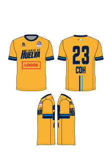 Camisa MC PRO 1.1 - Logos - Naranja