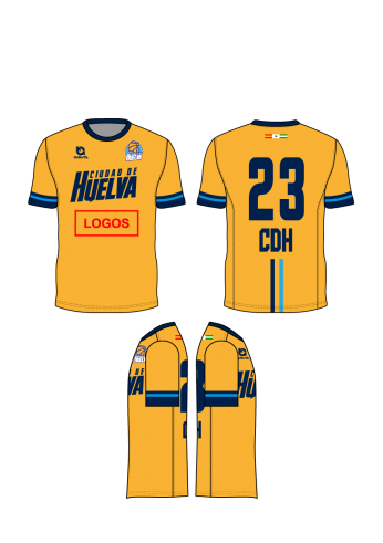 Camisa MC PRO 1.1 - Logos - Naranja