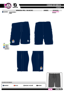 Bermuda PRO IM Micro - Marino 2