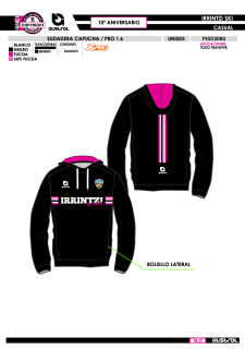 Sudadera Capucha PRO 1.6 -... 2