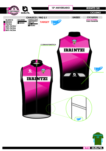 Chaleco PRO 3.1 - 10º Aniversario -...