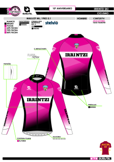 Maillot ml PRO 3.1 - 10º... 2