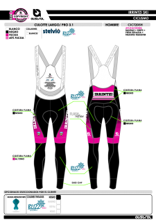 Culotte largo PRO 3.1 - Negro 2