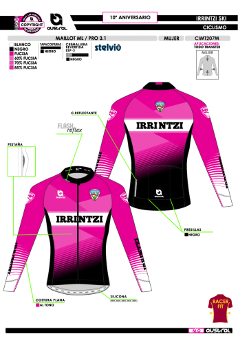 Maillot ml PRO 3.1 - 10º Aniversario...