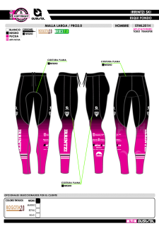 Malla Larga PRO 2.0 - Negro 2