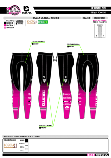 Malla Larga PRO 2.0 - Negro 2