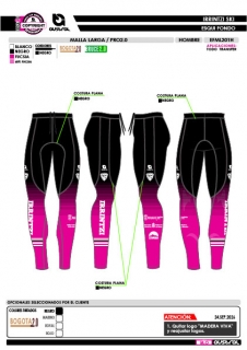 Malla Larga PRO 2.0 - Negro 2
