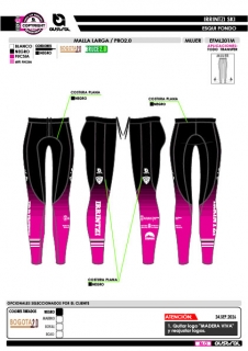 Malla Larga PRO 2.0 - Negro 2