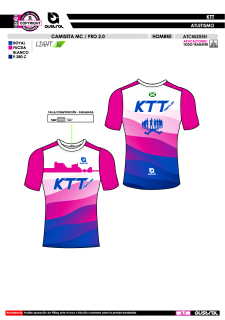 Camiseta MC PRO 2.0 - Royal 2