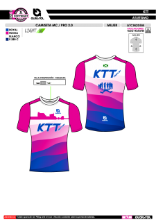 Camiseta MC PRO 2.0 - Royal 2