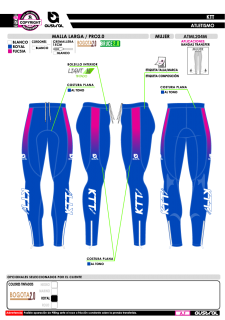Malla larga PRO 2.0 - Royal 2