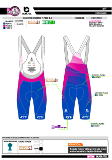 Culotte corto PRO 3.1 - Royal 2