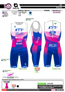 Tritraje PRO 2.0 - Royal 2