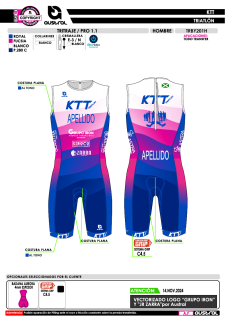 Tritraje PRO 1.1 - Royal 2