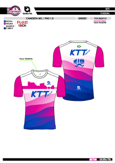 Camiseta MC PRO 1.0 - Royal 2