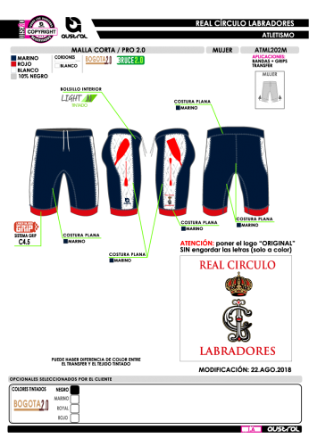 Malla corta PRO 2.0 - Marino