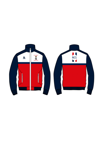 Chaqueta chandal T2 PRO - Social - Rojo