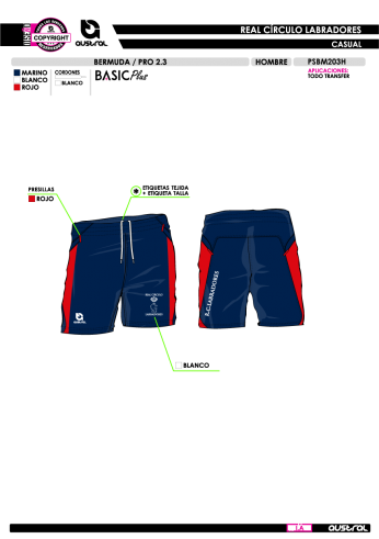 Bermuda PRO - Marino