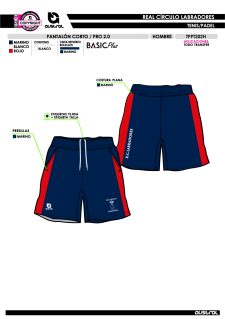 Pantalón corto PRO - Marino 2
