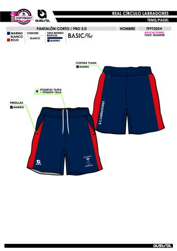 Pantalón corto PRO - Marino