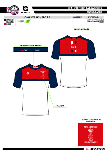 Camiseta mc PRO 1.1- Rojo