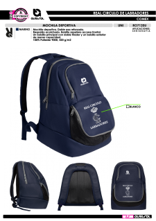 Mochila deportiva - Marino 2