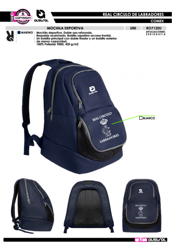 Mochila deportiva - Marino