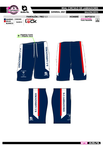 Pantalón PRO 1.1 - General 2021 - Marino