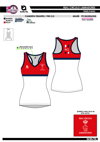 Camiseta tirantes PRO 2.0 - Rojo Camiseta tirantes PRO 2.0 - Rojo