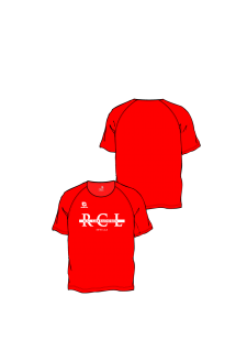 Camiseta sporty - Rojo