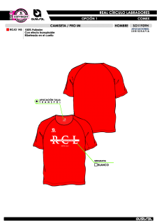 Camiseta sporty - Rojo 2