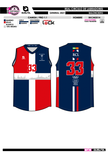 Camisa PRO 1.1 - General 2021 - Marino