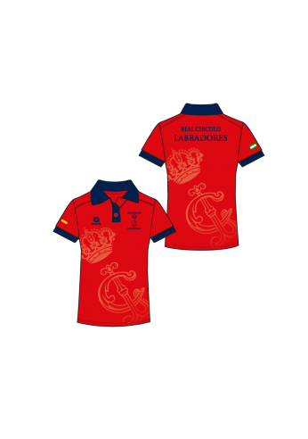 Polo MC PRO 1.1 Cuello Clásico - Rojo
