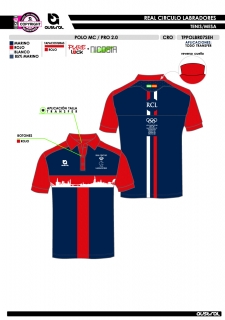 Polo MC PRO 2.0 - Marino 2