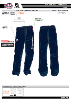 Pantalón Chandal PRO AM -...