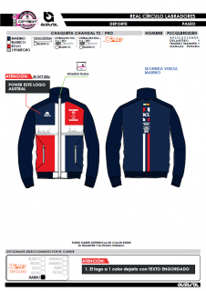 Chaqueta Chandal T2 PRO -...