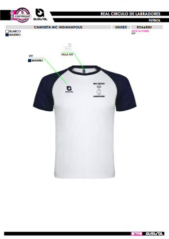 Camiseta MC IM - Blanco