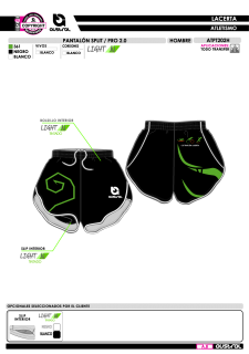 Pantalón Split PRO 2.0 - Negro 2