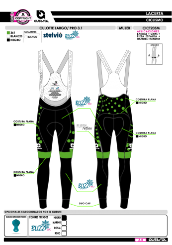 Culotte Largo PRO 3.1 - Verde