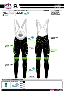 Culotte Largo PRO 3.1 - Verde 2