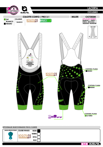 Culotte Corto PRO 3.1 - Verde