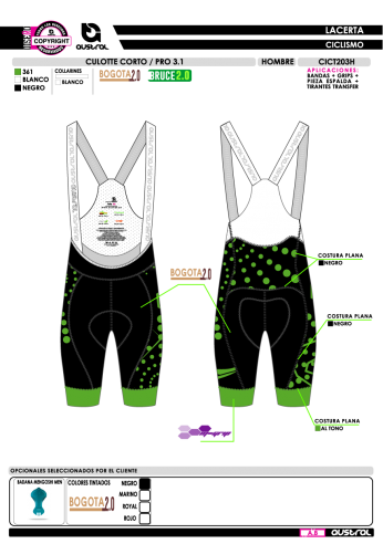 Culotte Corto PRO 3.1 - Verde