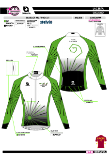 Maillot ML PRO 3.1 - Verde 2